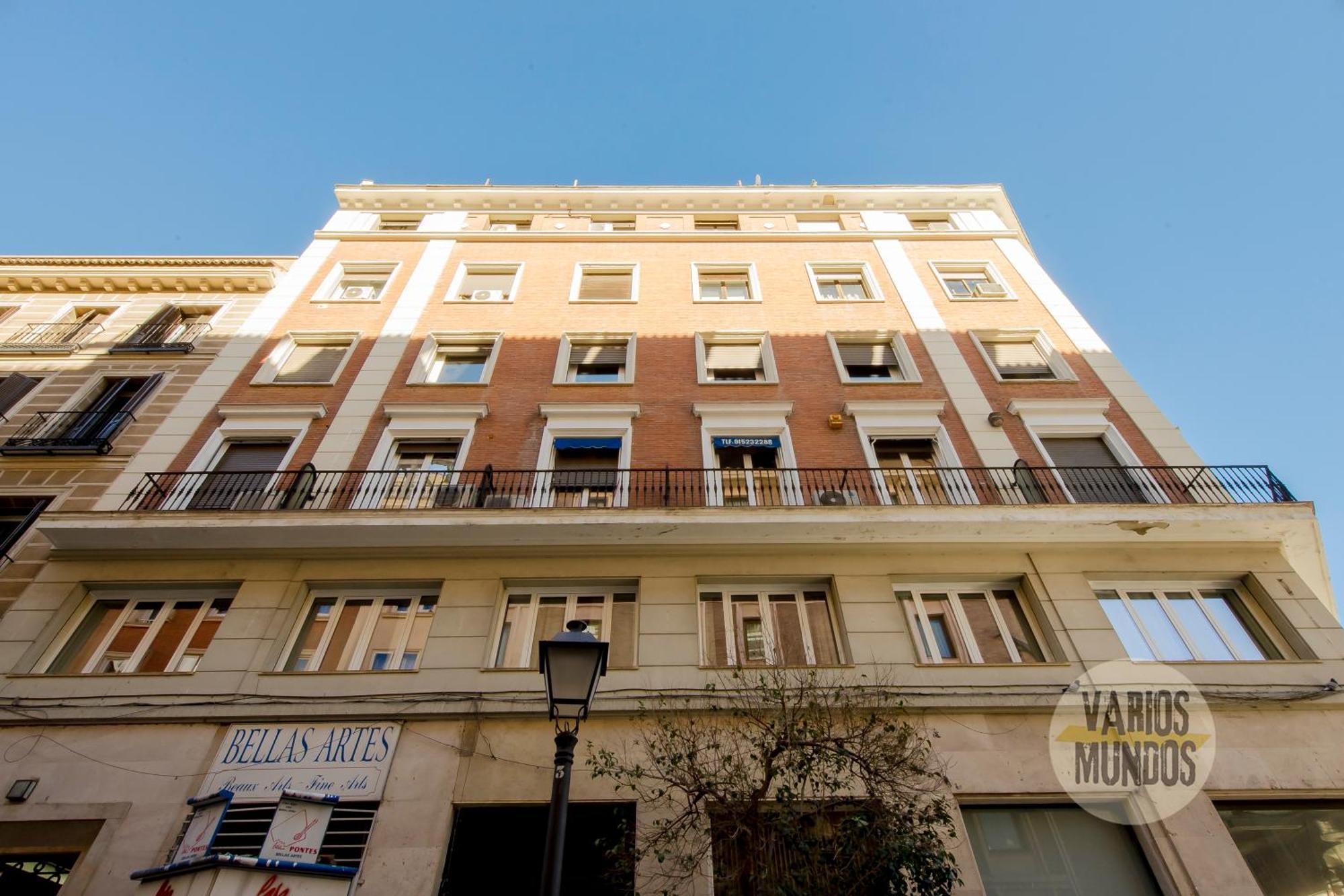 Bright Apt Para 4Pax En Gran Via-Plaza De Carmen E2 Madryt Zewnętrze zdjęcie