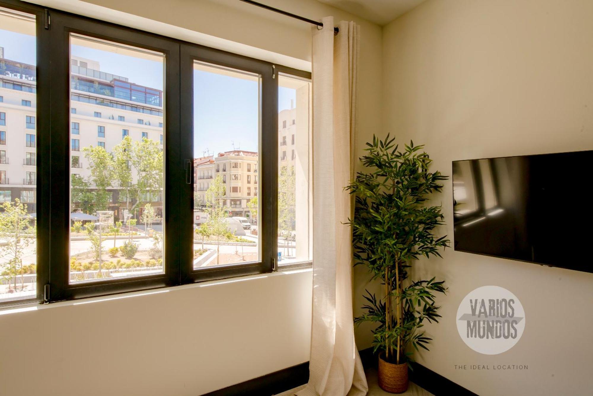 Bright Apt Para 4Pax En Gran Via-Plaza De Carmen E2 Madryt Zewnętrze zdjęcie