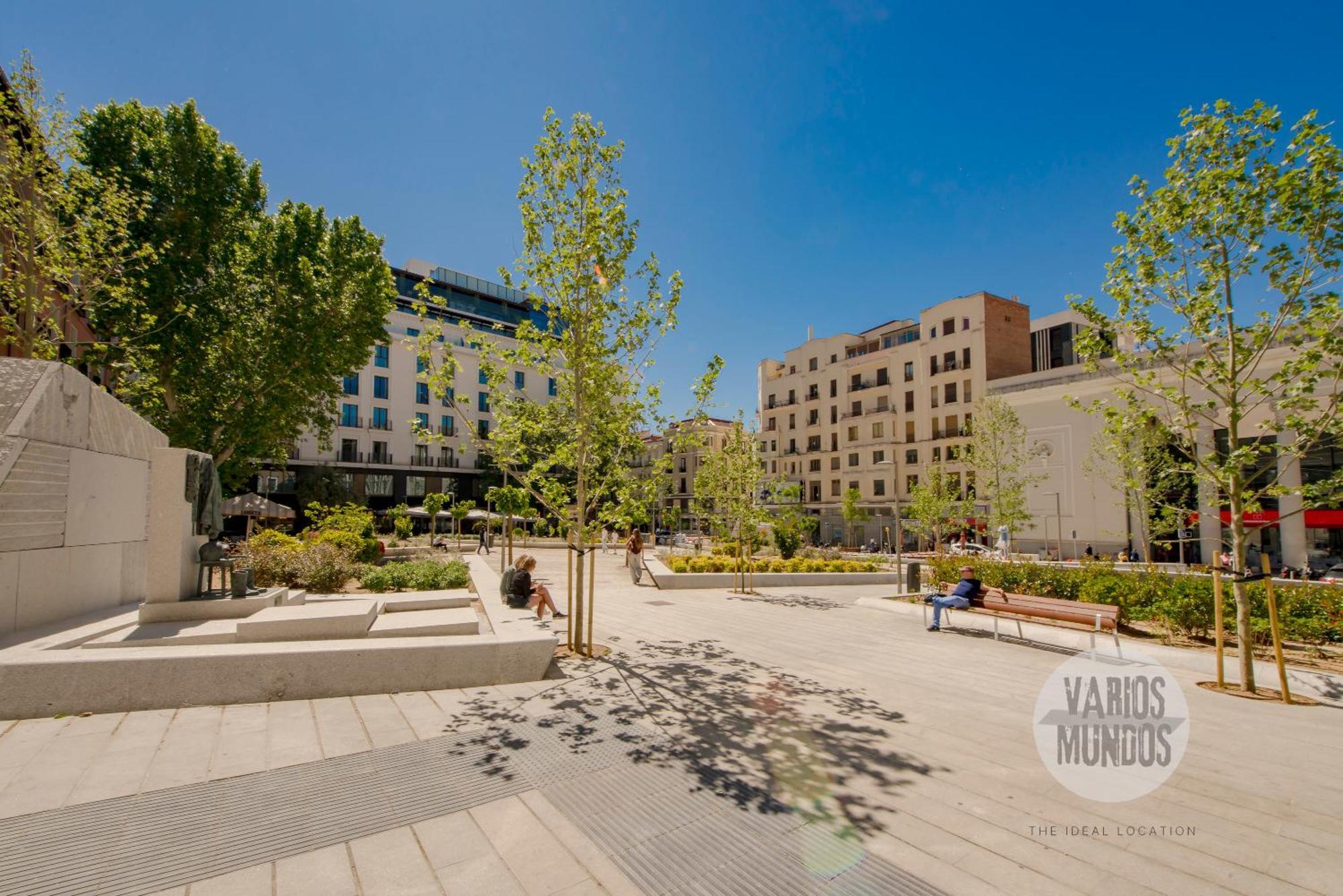 Bright Apt Para 4Pax En Gran Via-Plaza De Carmen E2 Madryt Zewnętrze zdjęcie